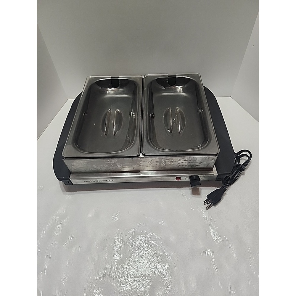 Cook's‎ Essential Non Stick Buffet Server 2 Trays 13 X 7